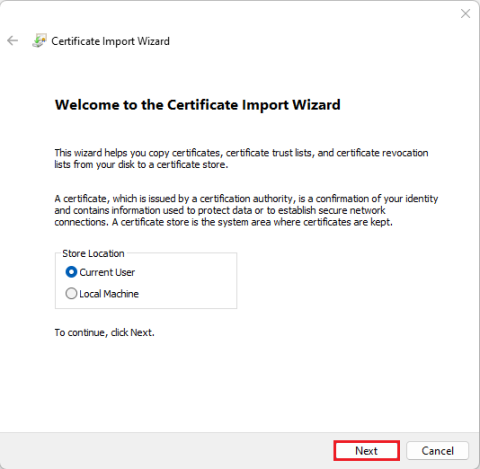 Transfer cert.